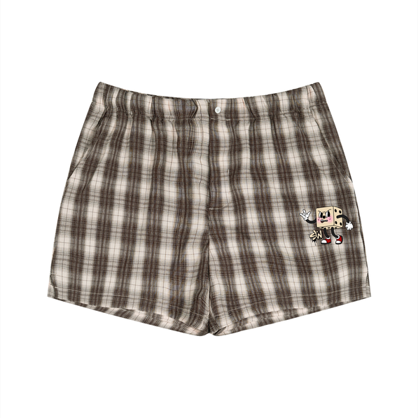 loadeddice,plaid,lightweight,shorts