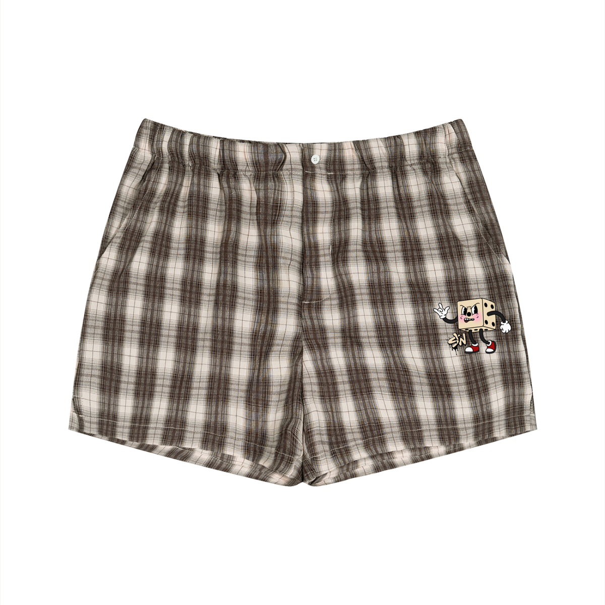 Stay Wicked Plaid Shorts