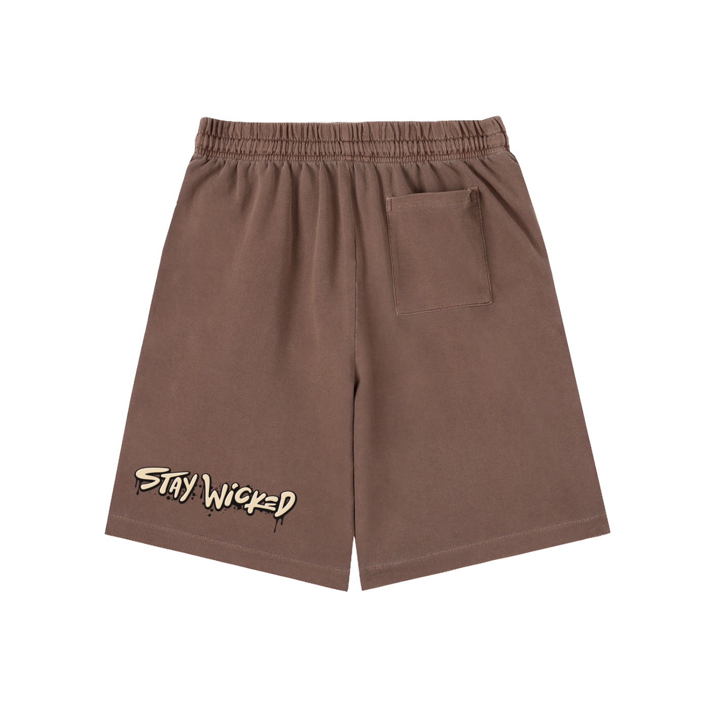 Vintage Wash Loaded Dice Cotton Shorts