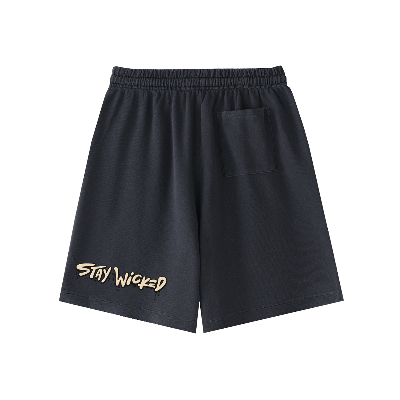 Vintage Wash Loaded Dice Cotton Shorts