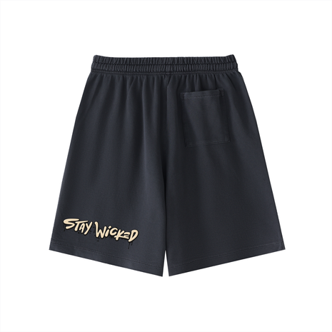 Vintage Wash Loaded Dice Cotton Shorts