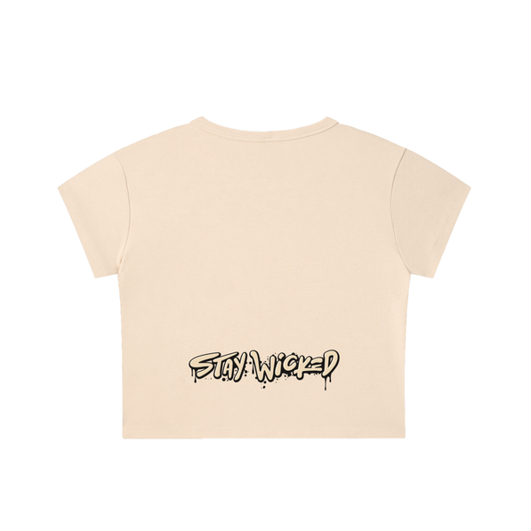 Snow Washed Crop Top