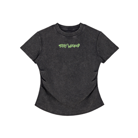 8ball,green,staywicked,bodycon,tee