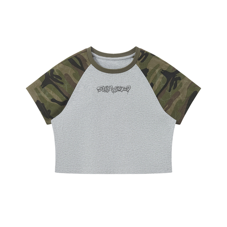 greencamo,croptop,womanstee,salkilld