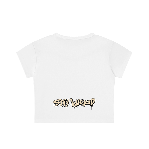 Snow Washed Crop Top
