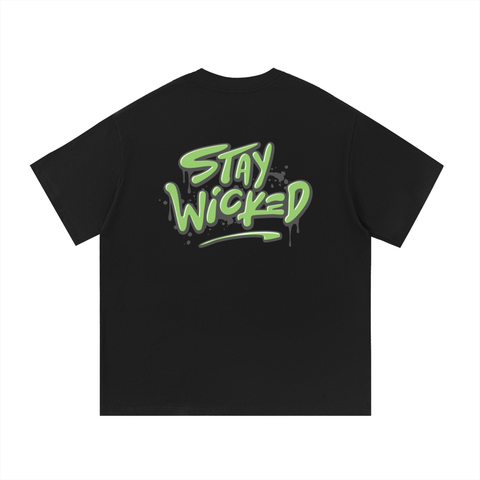 basictee,green,brighttee,staywickedtee