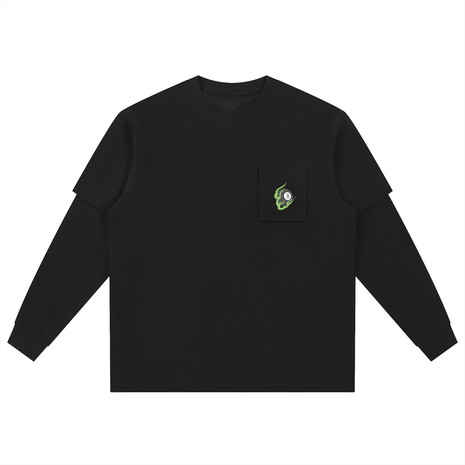 8ball,greenfont,longsleeve,staywicked