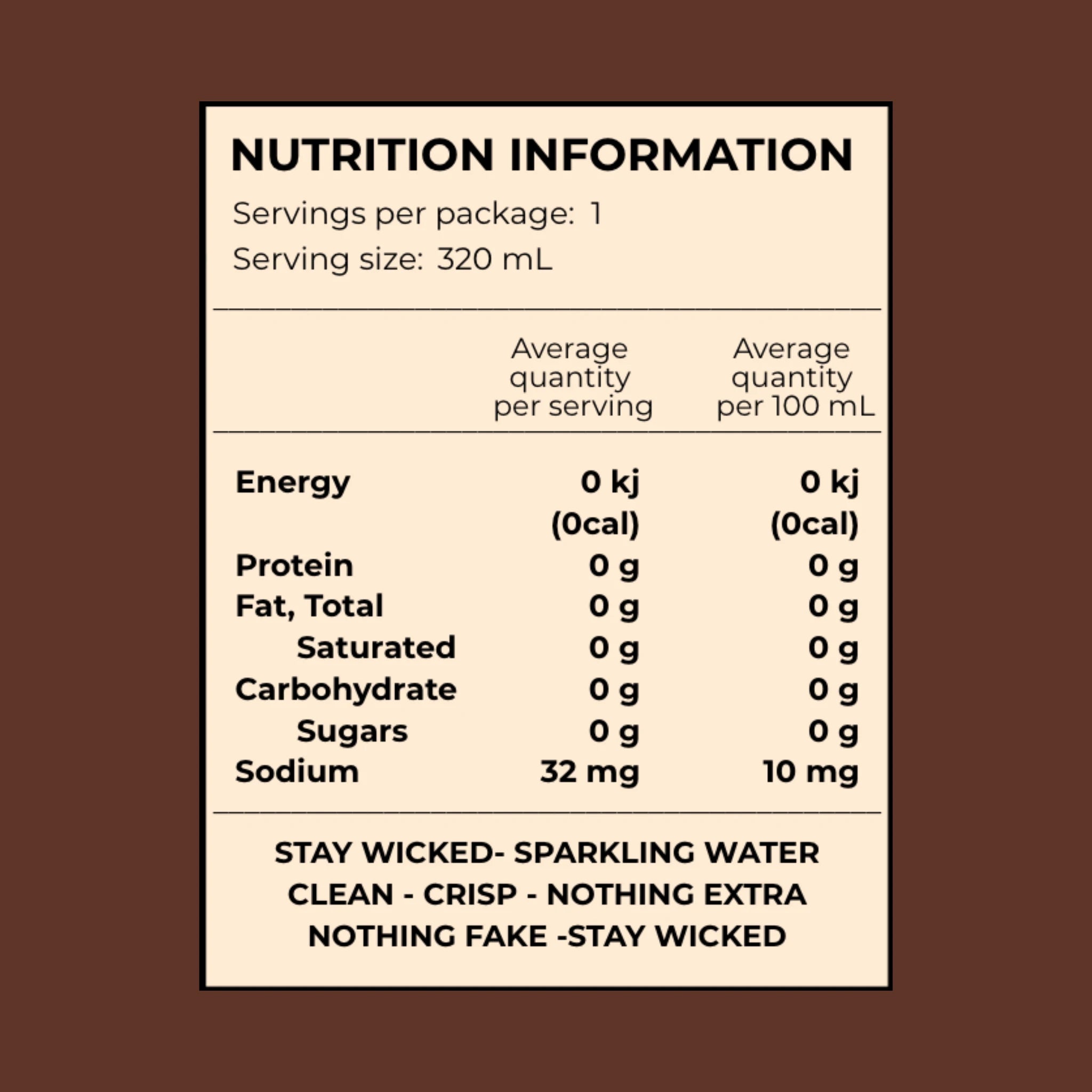 Sparkling Water 4 pack