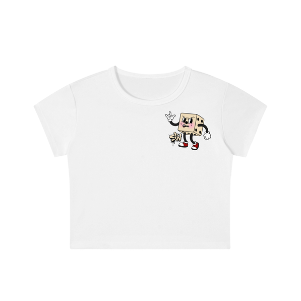 Snow Washed Crop Top