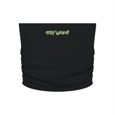 Ruched Cropped Yoga Tube Top