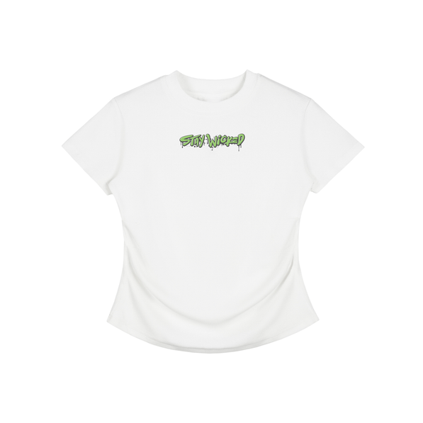 8ball,green,staywicked,bodycon,tee