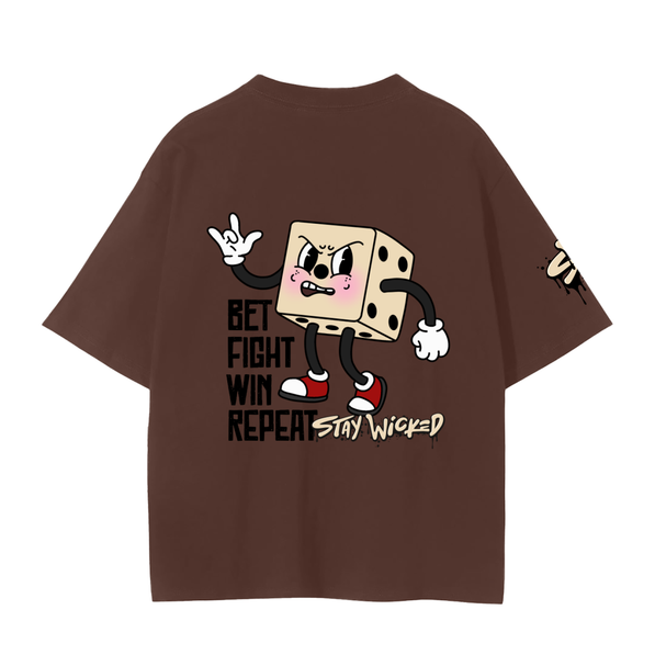 Drop Shoulder Loaded Dice Tee
