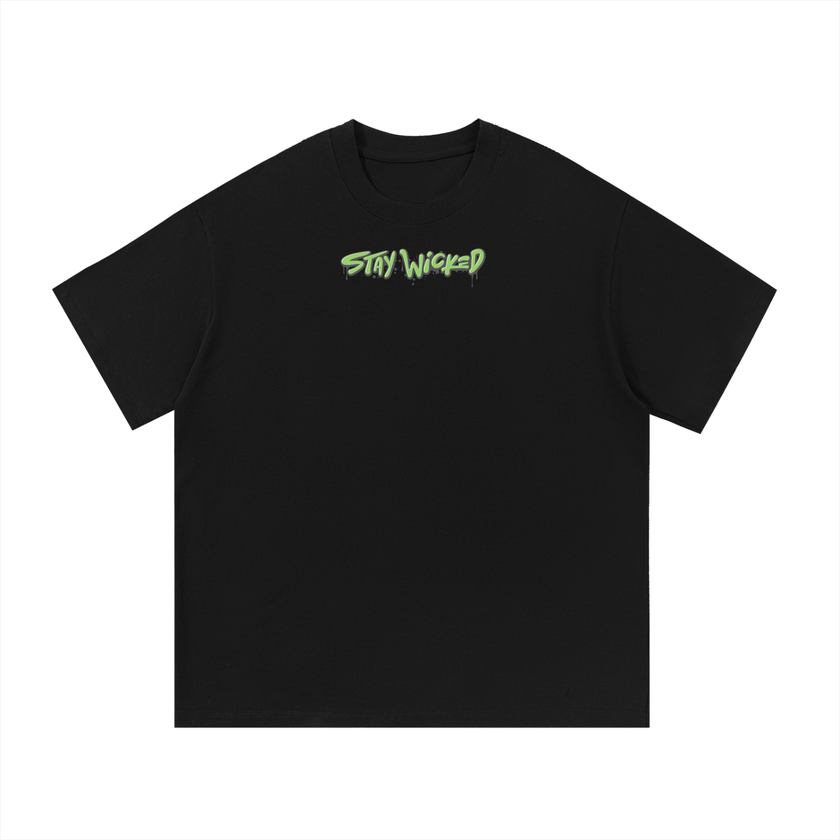 basictee,green,brighttee,staywickedtee