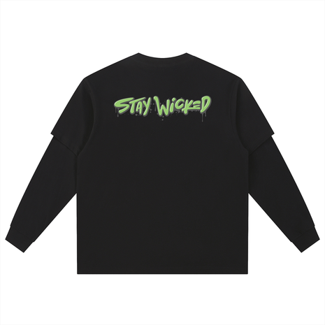 8ball,greenfont,longsleeve,staywicked