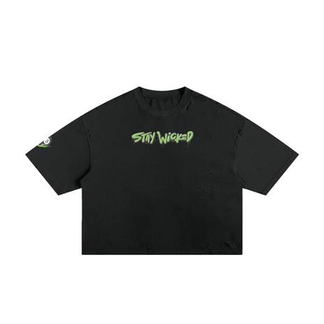 frayed,greeen,8ball,oversized